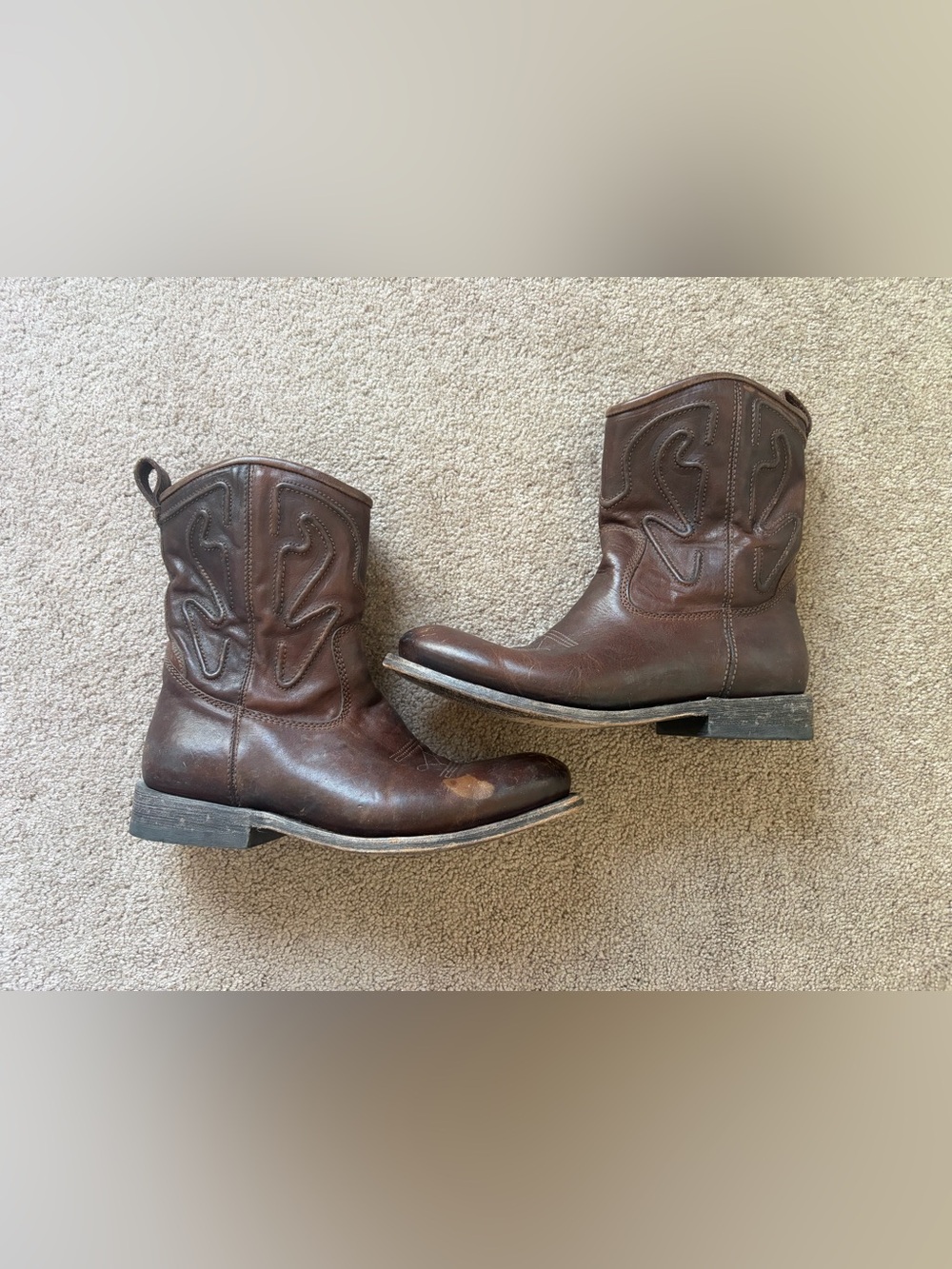 💛 CORRAL - Cowboy Boots - AS IS